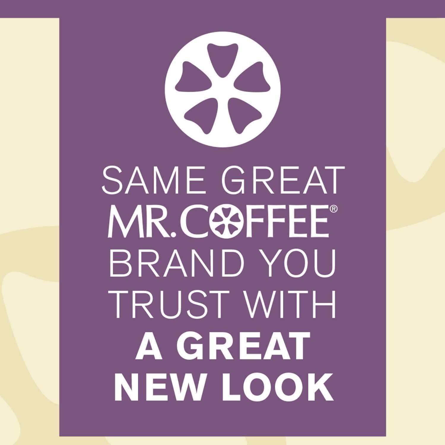 image:imageMr Coffee 10Cup Programmable Coffee Maker Insulated Thermal Carafe Brew Strength Selection Brew Now or Later Stainless SteelBlackStainless Steel