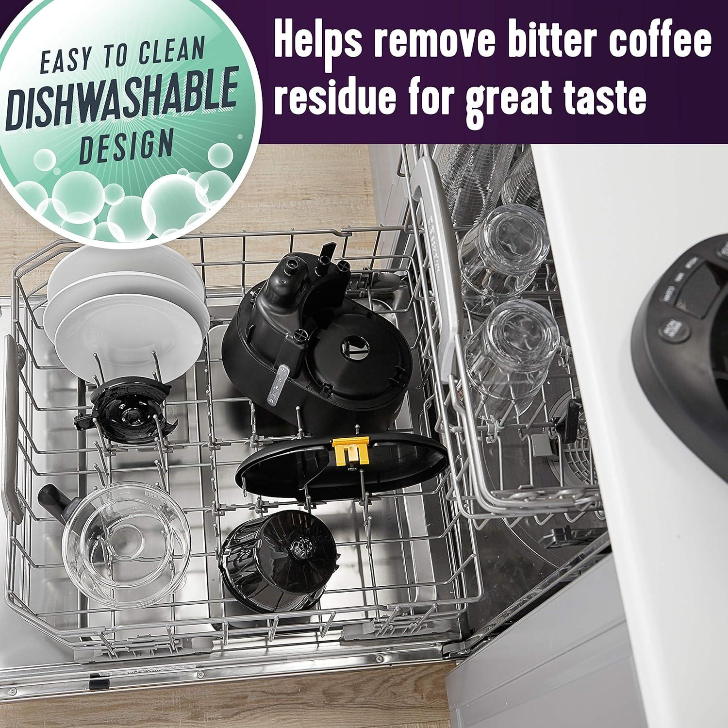 image:imageMr Coffee 12 Cup Dishwashable Coffee Maker with Advanced Water Filtration amp Permanent FilterCoffee Maker