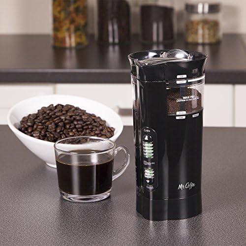 image:imageMr Coffee 12 Cup Electric Coffee Grinder with Multi Settings Black 3 Speed IDS773 Speed