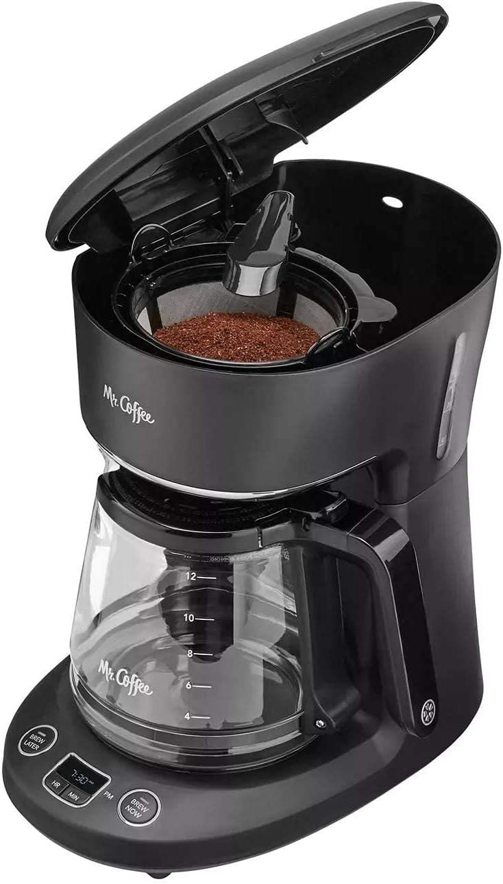 image:imageMr Coffee 12Cup Programmable Coffeemaker Brew Now or LaterCoffee Maker