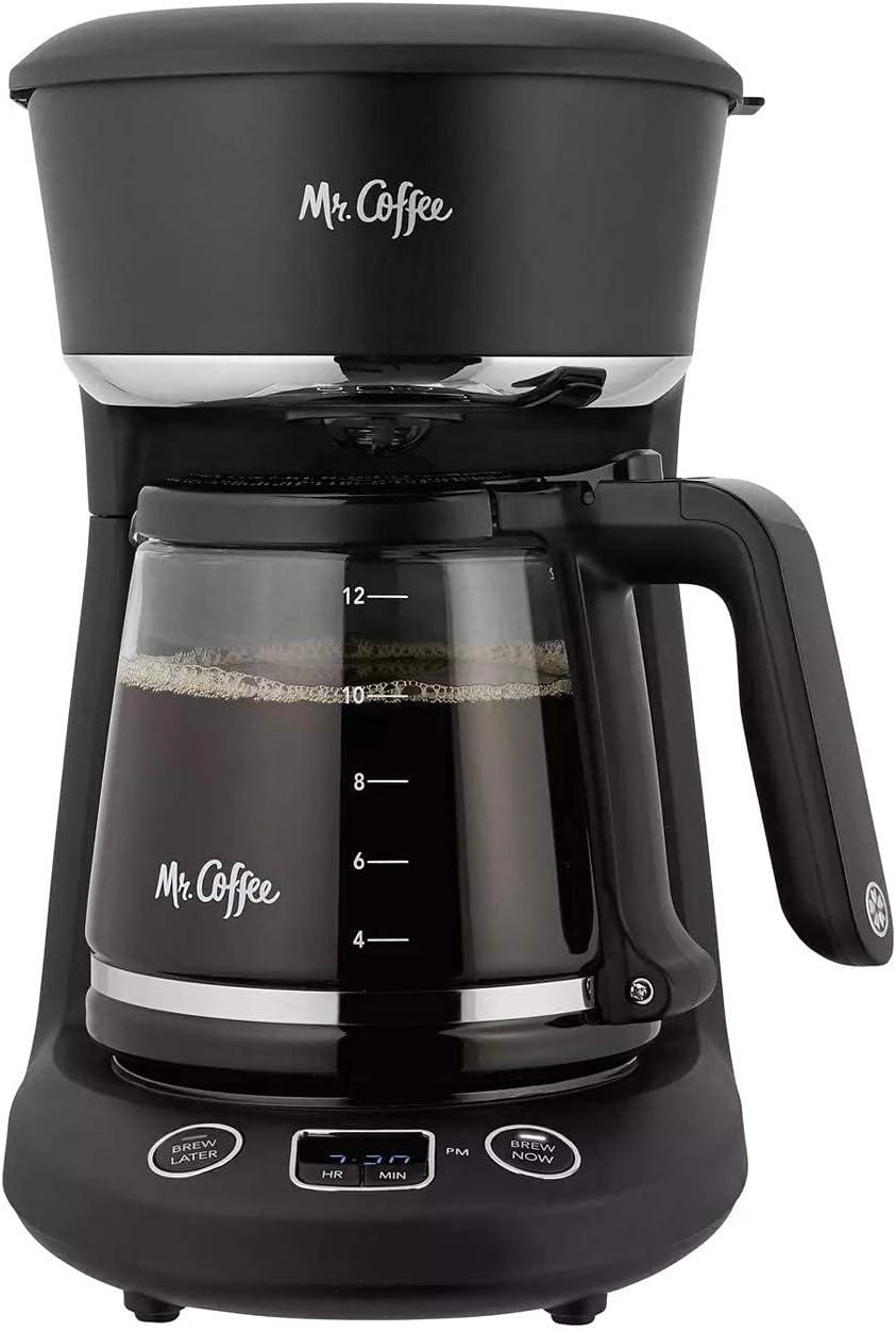 image:imageMr Coffee 12Cup Programmable Coffeemaker Brew Now or LaterCoffee Maker
