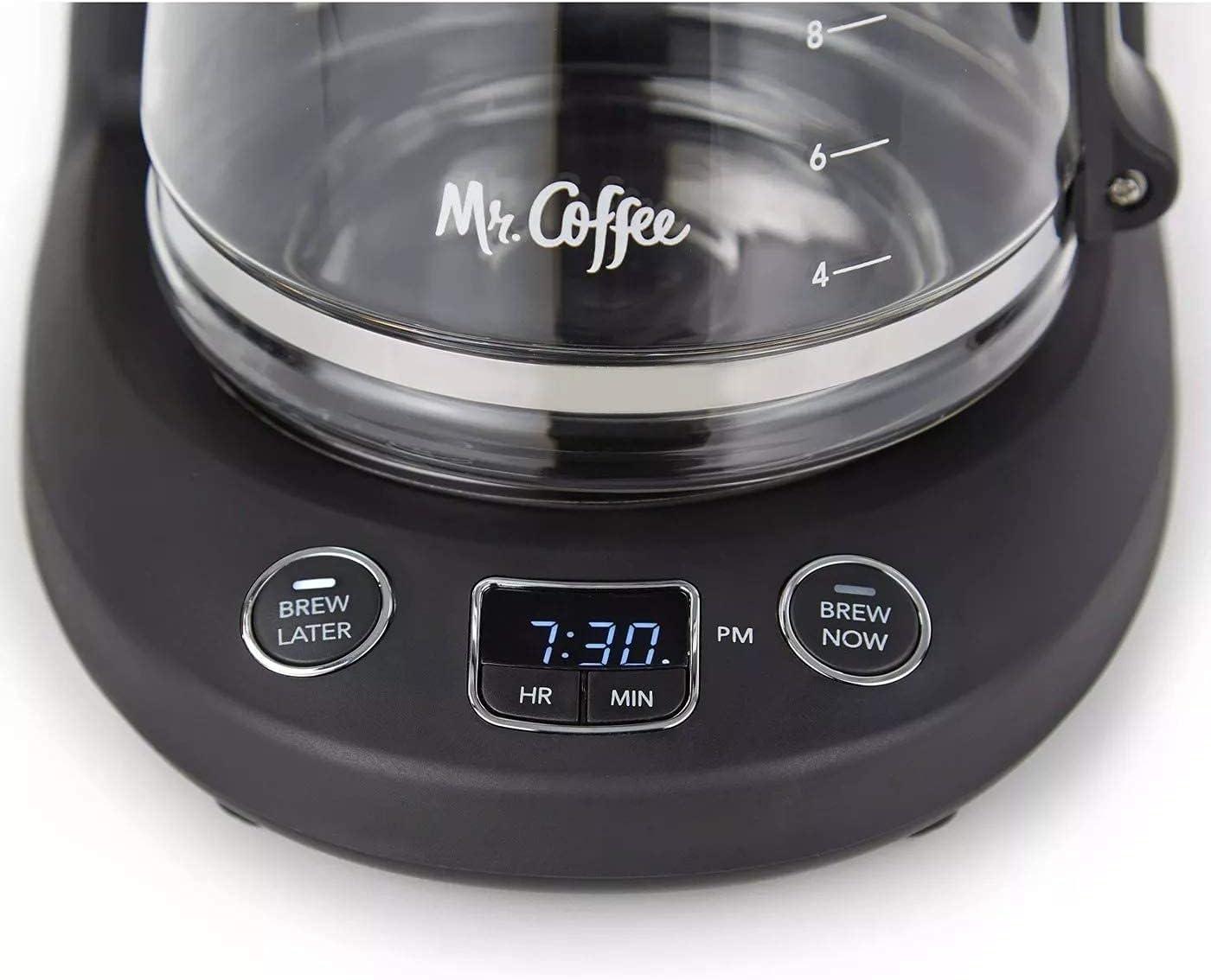 image:imageMr Coffee 12Cup Programmable Coffeemaker Brew Now or LaterCoffee Maker