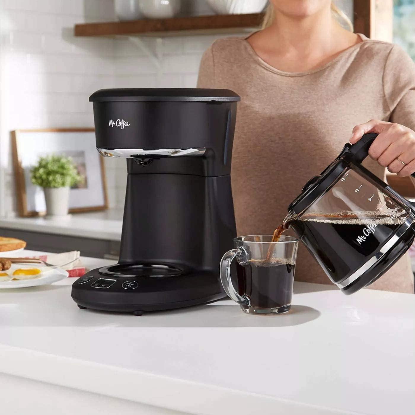 image:imageMr Coffee 12Cup Programmable Coffeemaker Brew Now or LaterCoffee Maker