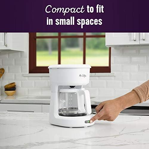 image:imageMr Coffee 2134286 5Cup Mini Brew Switch Coffee Maker WhiteWHITE