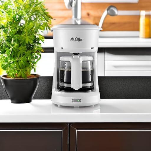 image:imageMr Coffee 2134286 5Cup Mini Brew Switch Coffee Maker WhiteWHITE
