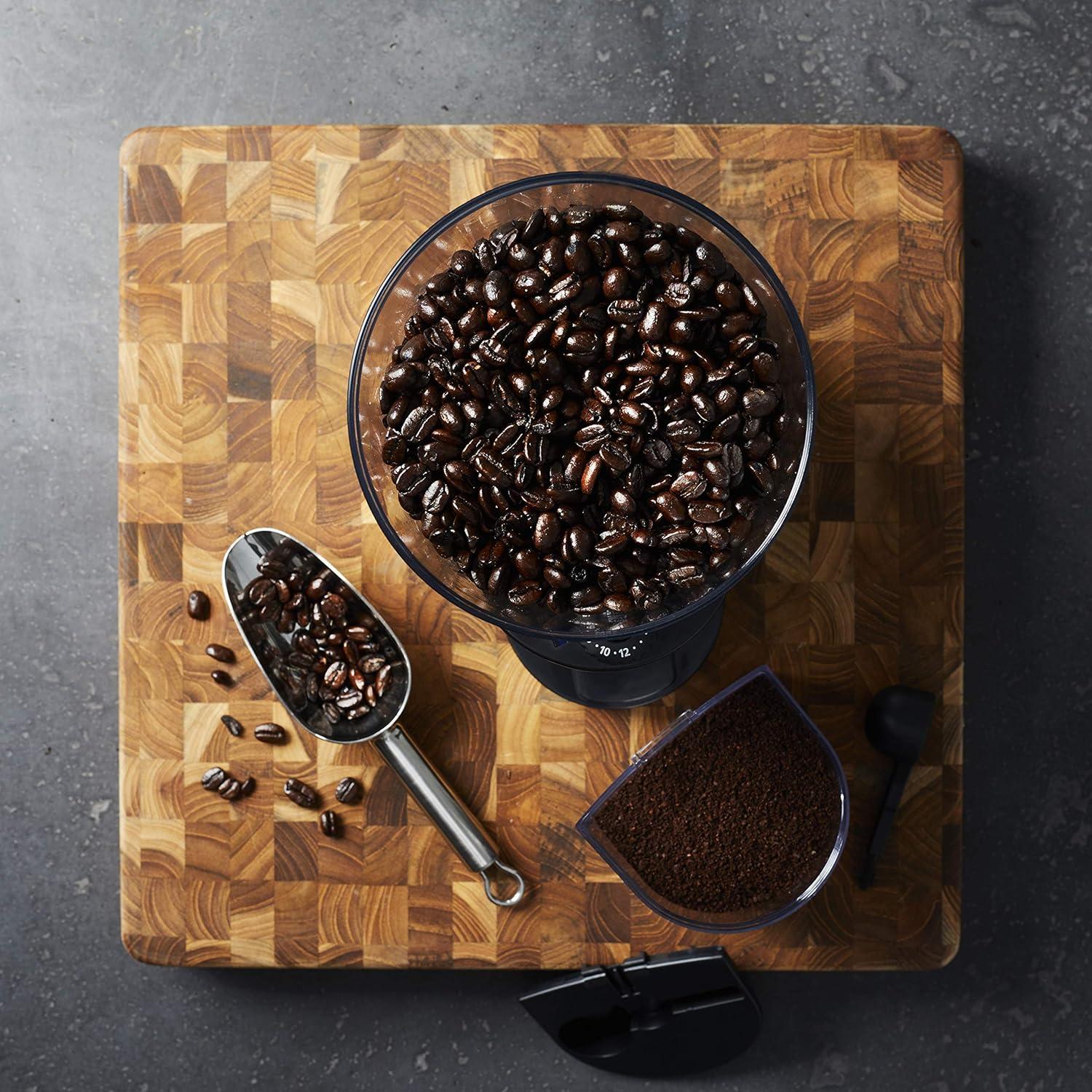 image:imageMr Coffee Burr Coffee Grinder Automatic Grinder with 18 Presets for French Press Drip and Espresso 18Cup Capacity Stainless Steel18 Settings