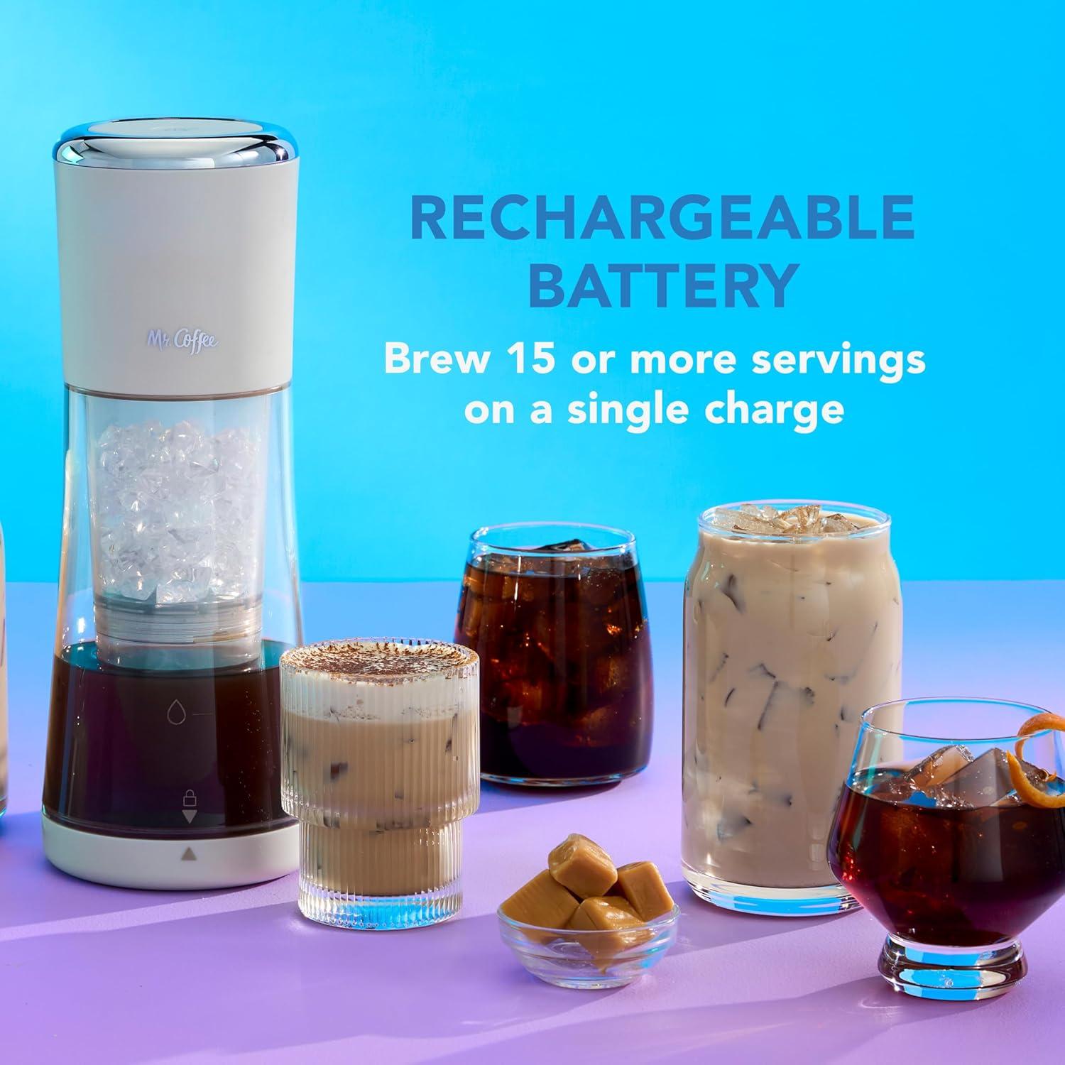 image:imageMr Coffee Express Cold Brew Coffee Maker 10Minute Cold Brew Coffee Machine SakeOat