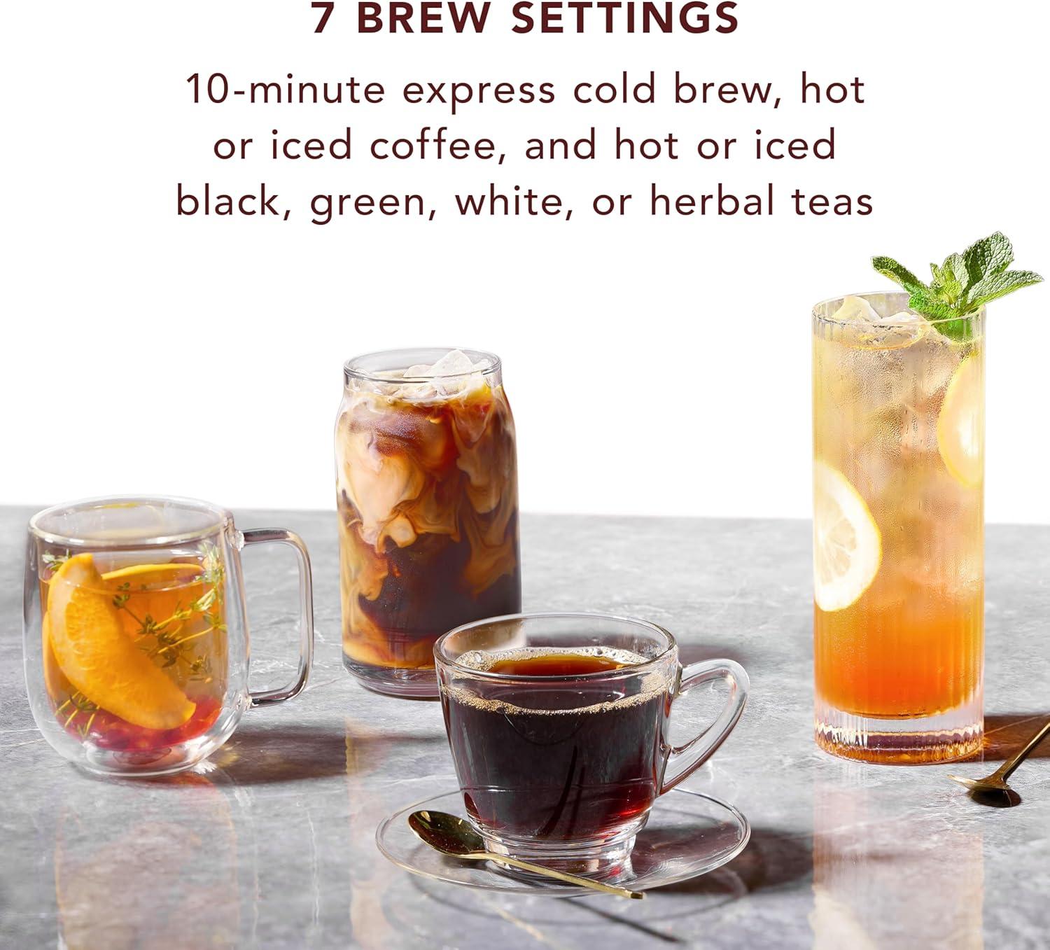 image:imageMr Coffee Perfect Brew Intelligent Coffee Maker Cold Brew Maker amp Tea Brewer