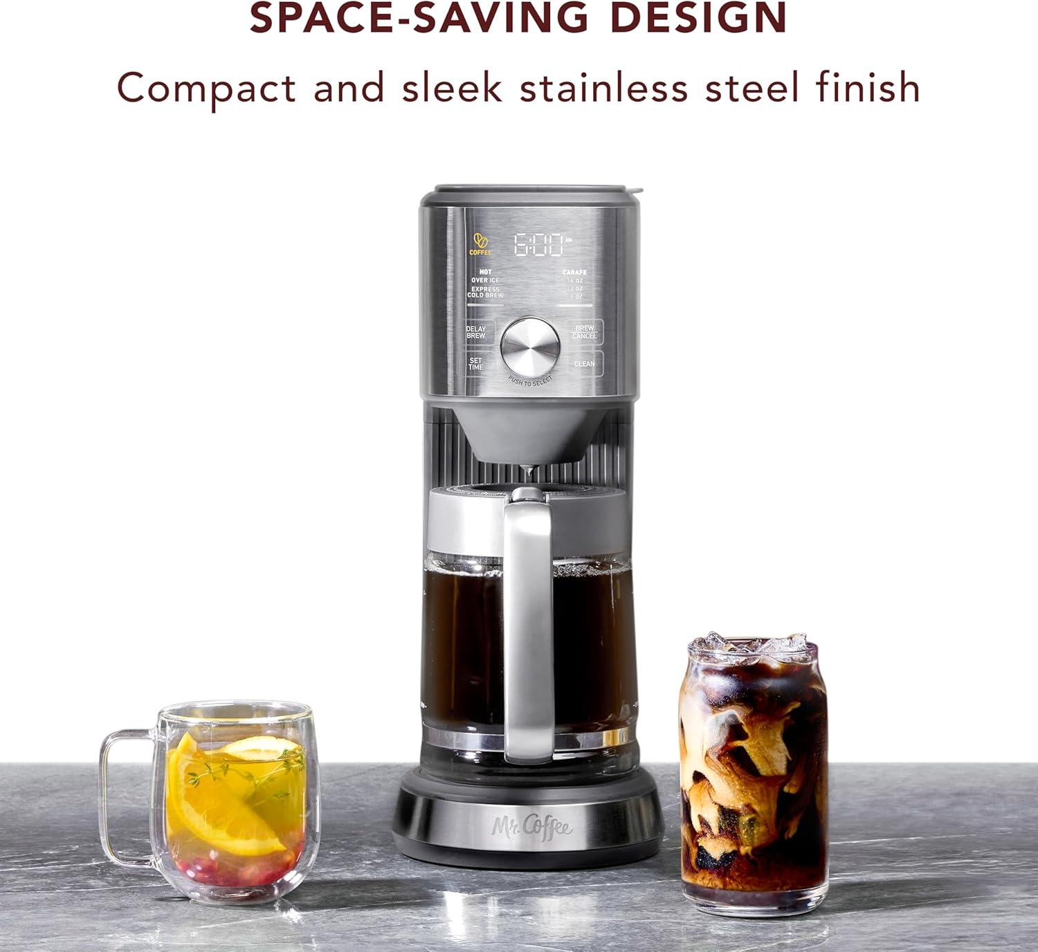 image:imageMr Coffee Perfect Brew Intelligent Coffee Maker Cold Brew Maker amp Tea Brewer
