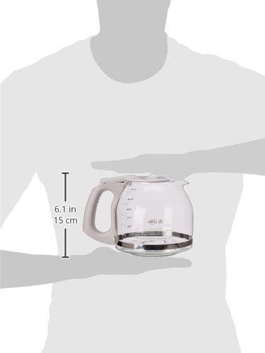 image:imageMr Coffee Replacement 12Cup Glass Carafe White White