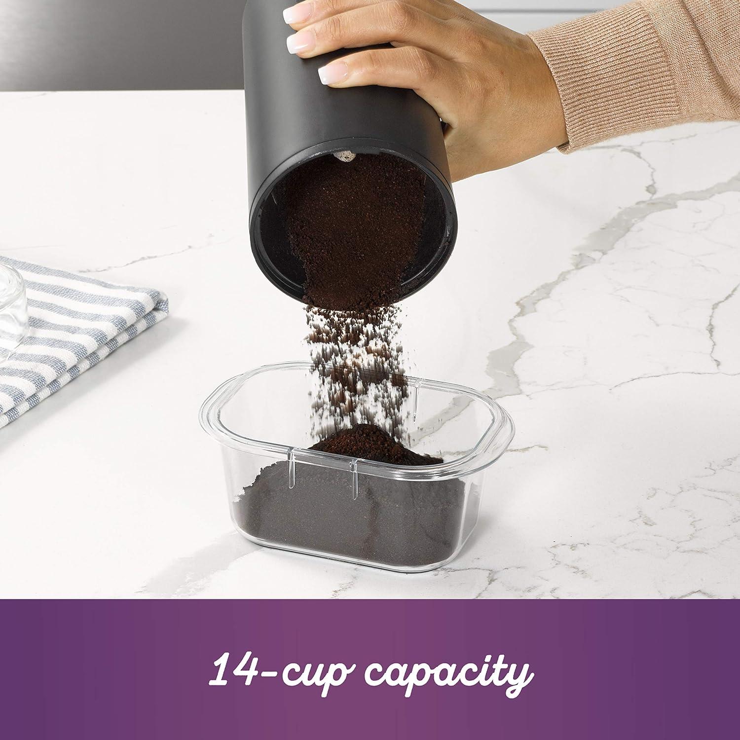 image:imageMr Coffee Simple Grind 14 Cup Coffee Grinder Black14 Cup Grinder