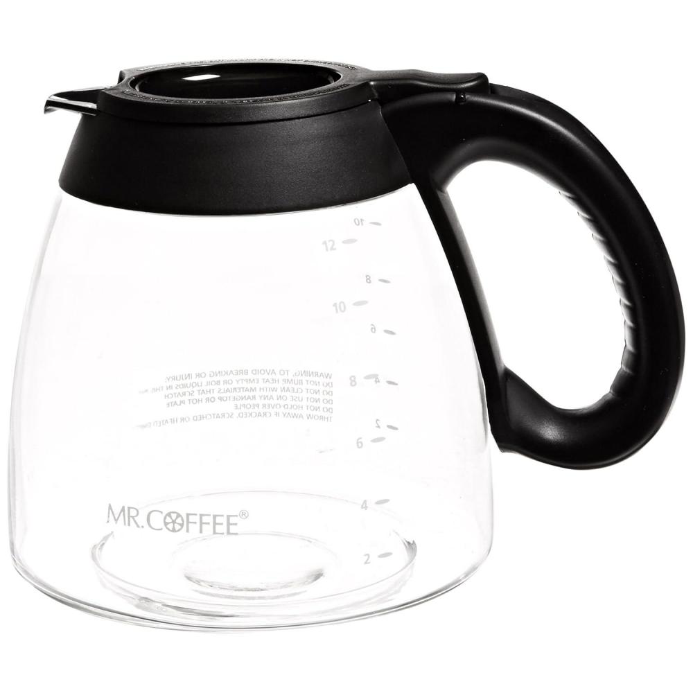 image:imageMr Coffee 12Cup Replacement Decanter for FT and IS Series Black IDS13RB