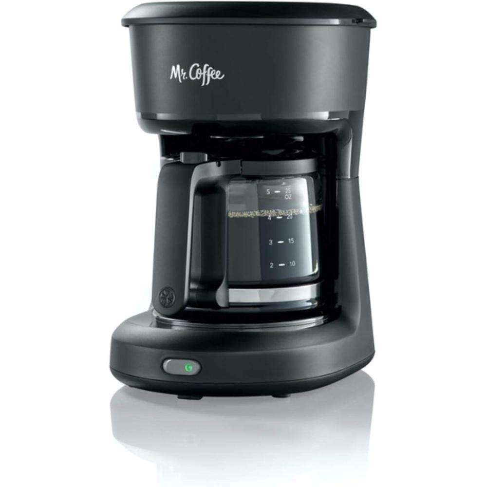 image:imageMr Coffee 2134286 5Cup Mini Brew Switch Coffee Maker WhiteBlack