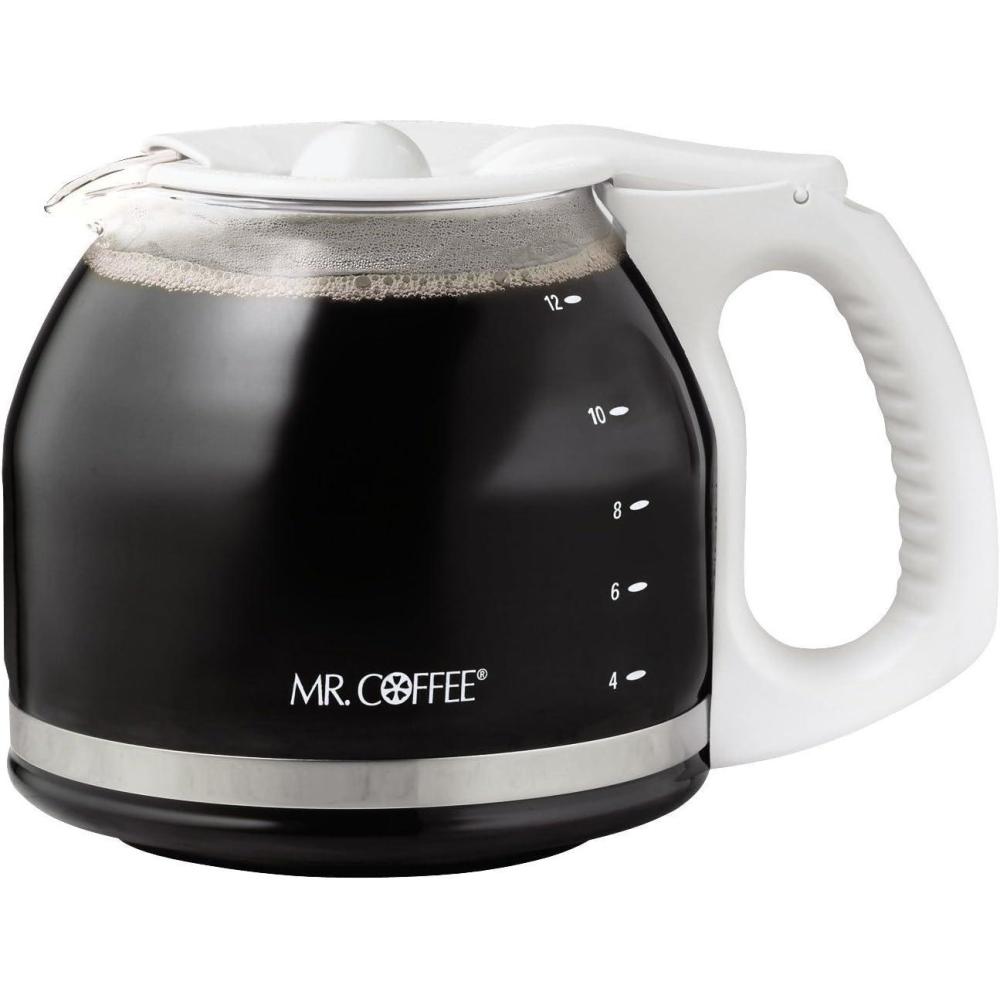 image:imageMr Coffee Replacement 12Cup Glass Carafe White White