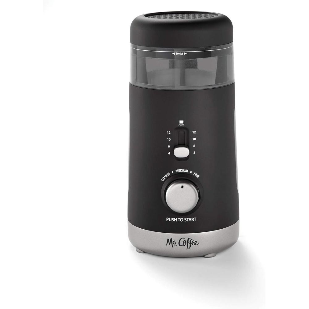 image:imageMr Coffee Simple Grind 14 Cup Coffee Grinder Black12 Cup with 5 Settings