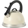 image:imageMr Coffee Claredale Stainless Steel Whistling Tea Kettle 19Quart 18 Litres Brushed SatinLinen White