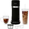 image:imageMr Coffee Iced and Hot Coffee Maker Single Serve Machine with 22Ounce Tumbler and Reusable Coffee Filer BlackModern