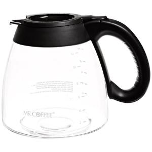 Mr. Coffee 12-Cup Replacement Decanter for FT and IS Series, Black, IDS13-RB