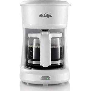 Mr. Coffee 2134286 ® 5-Cup Mini Brew Switch Coffee Maker, White(WHITE)