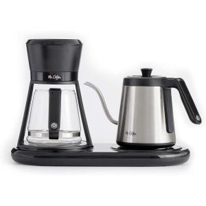 Mr. Coffee BVMC-PO19B All-in-One Pour Over Coffee Maker, 6 Cups, Black