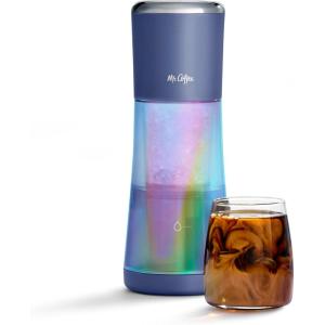 Mr. Coffee® Express Cold Brew Coffee Maker, 10-Minute Cold Brew Coffee Machine, Sake(Indigo)