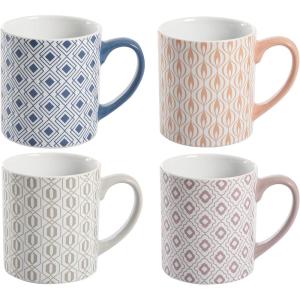 Mr. Coffee Mug, 8 Piece Set, Cafe Americano(Bliss)