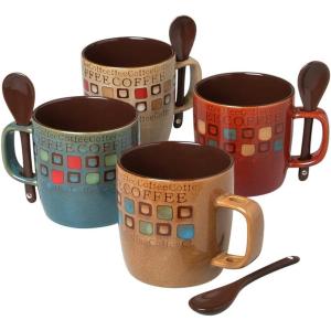 Mr. Coffee Mug, 8 Piece Set, Cafe Americano(Cafe Americano)