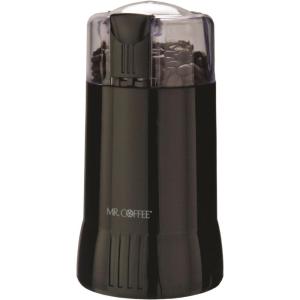 Mr. Coffee Simple Grind 14 Cup Coffee Grinder Black(12 Cup Grinder)