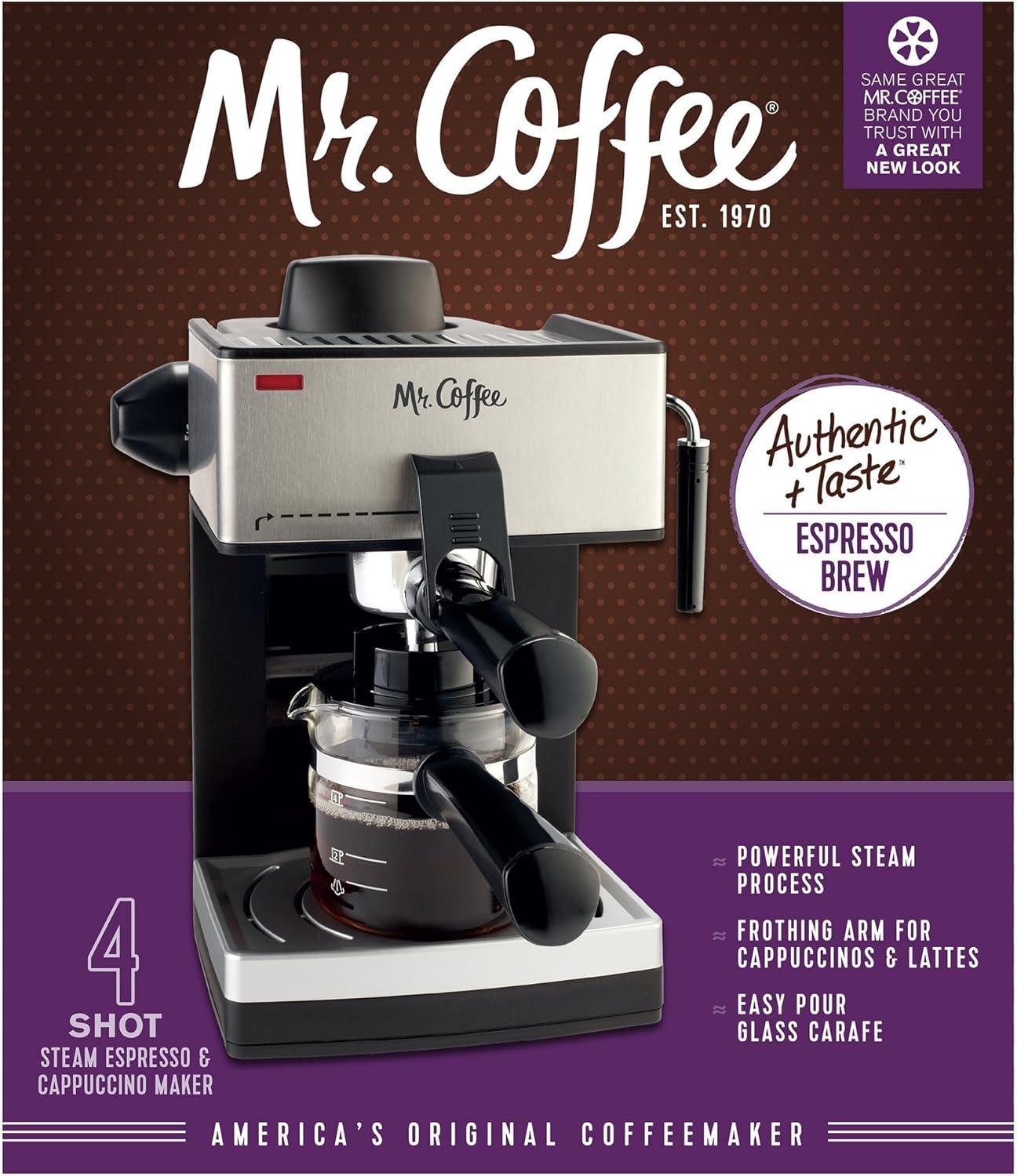 image:imageMr Coffee 4Cup Steam Espresso System with Milk Frother